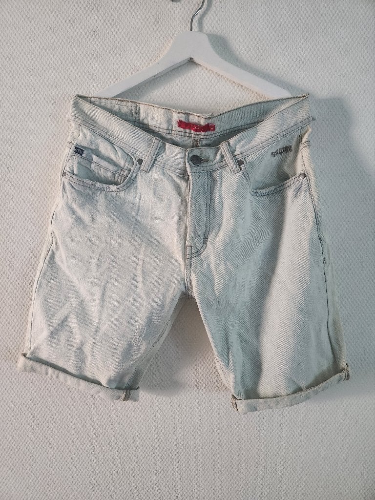 Korte spijkerbroek Bleach Tissaia - 40, Blauw, Nieuw, Ophalen of Verzenden, W30 - W32 (confectie 38/40)