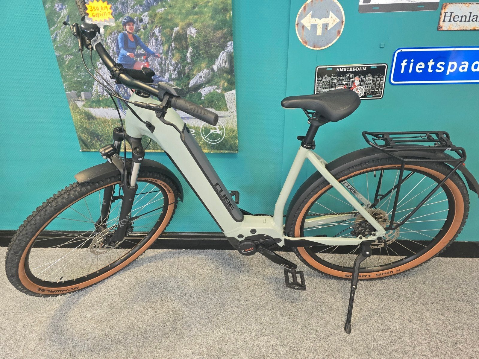 Gebruikte E-bikes met Bosch middenmotor en prima accu, Fietsen en Brommers, 47 tot 51 cm, Ophalen, Overige merken