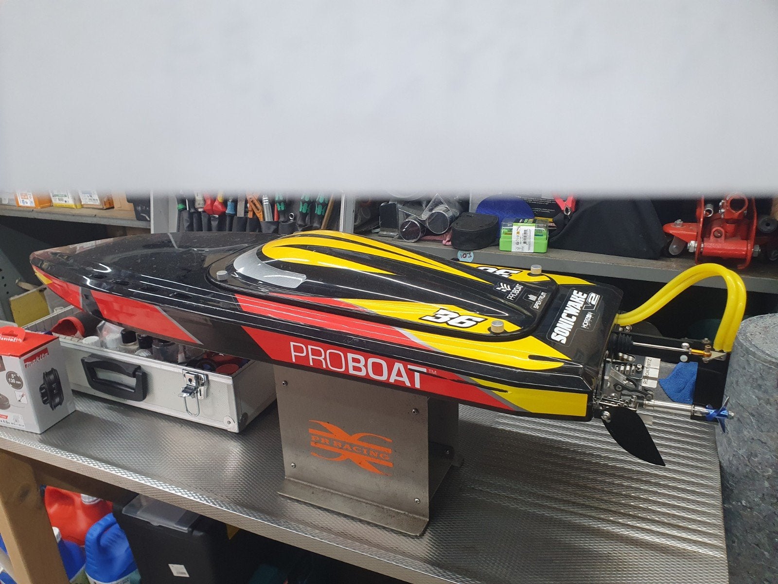 8s Horizon Proboat Sonicwake 36 V2 8S RC boot, Hobby en Vrije tijd, Modelbouw | Radiografisch | Overige, Ophalen of Verzenden