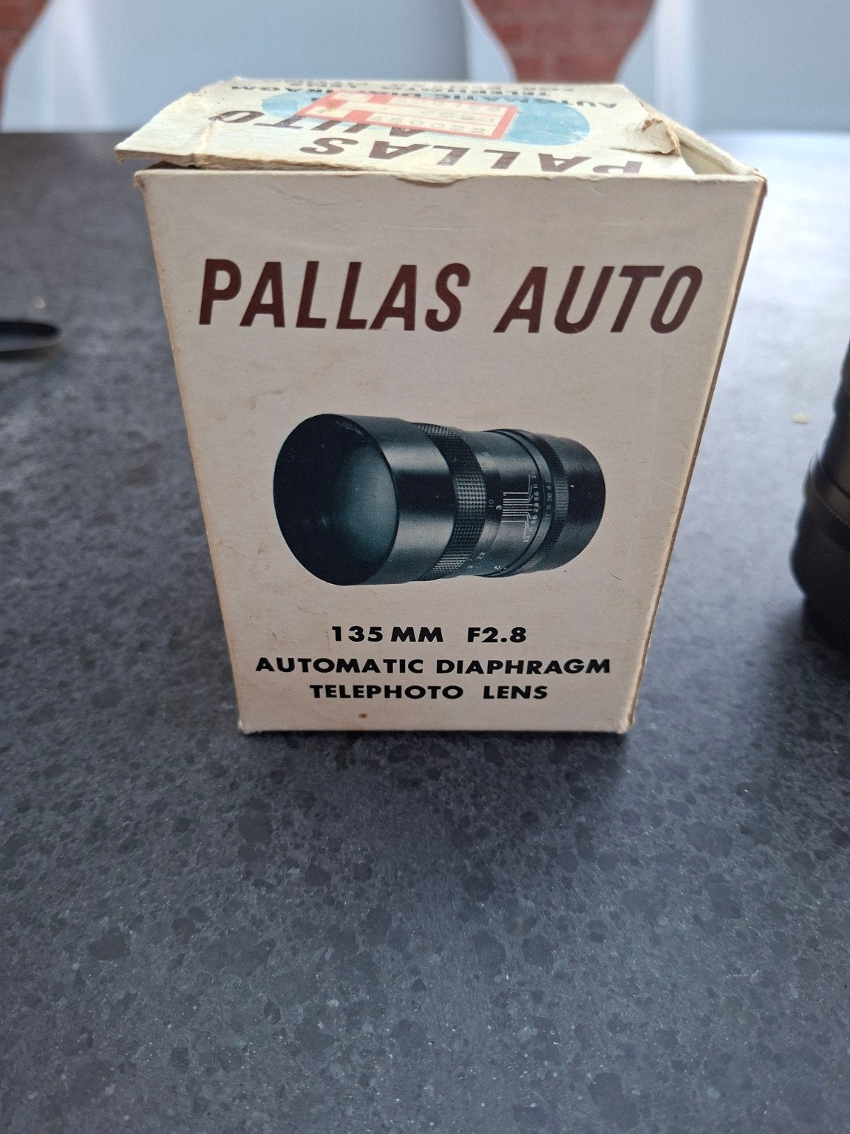 Pallas Auto 135mm F2.8 telelens, Overige merken, Gebruikt, Overige vattingen, Beschermhoes/tas