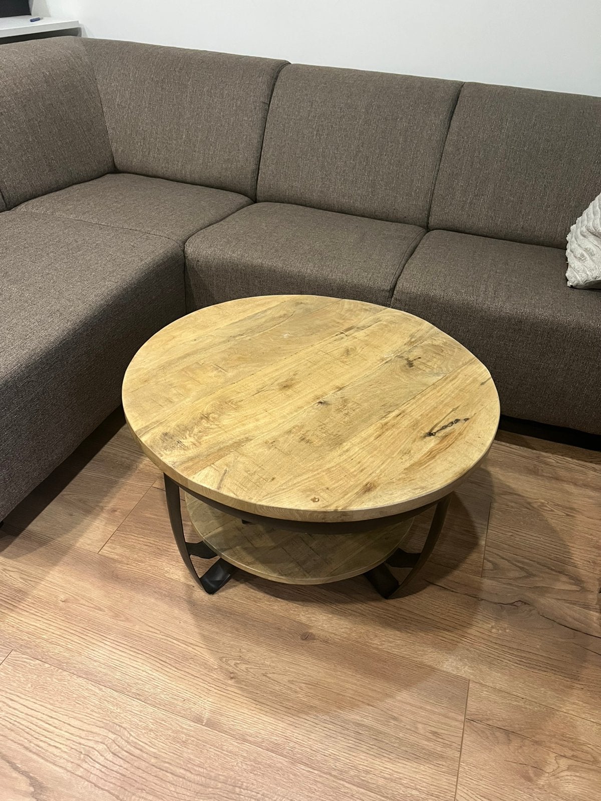 Nette ronde tafel, 100 tot 150 cm, Zo goed als nieuw, Rechthoekig, 50 tot 100 cm