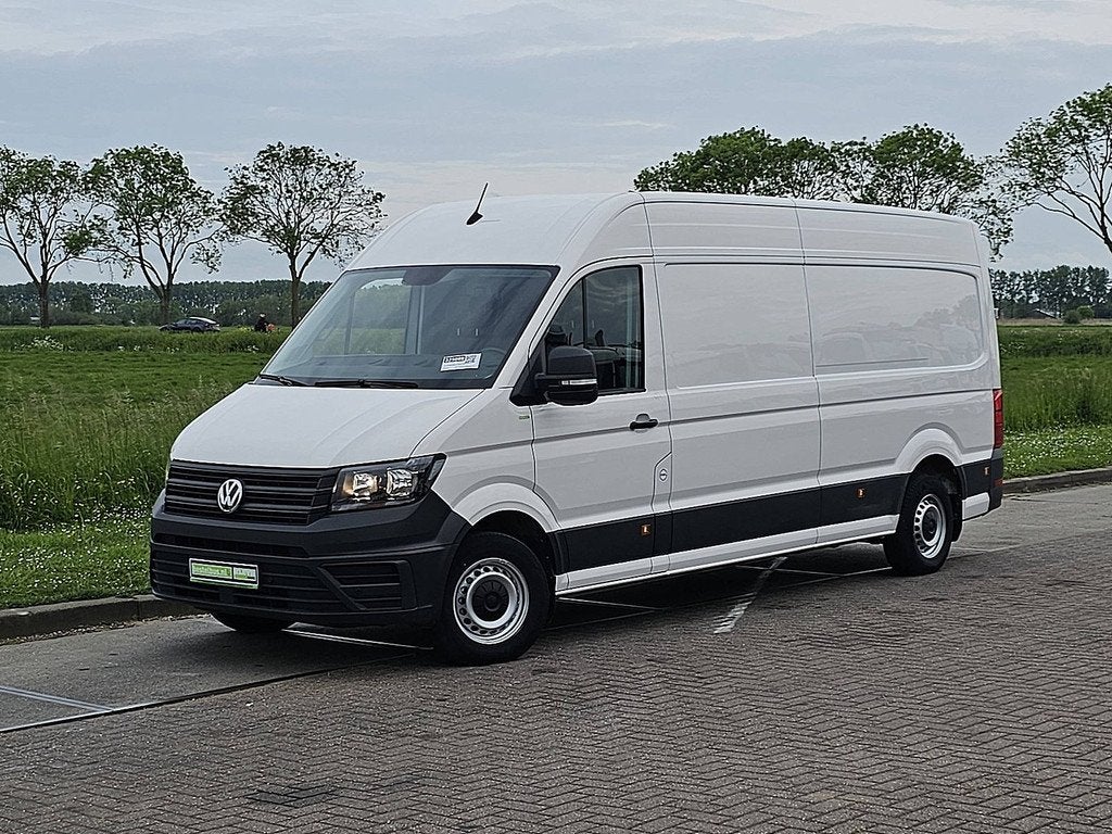Volkswagen Crafter 35 2.0 TDI L4H3 Maxi Airco Navi Euro6 140, Auto's, Bestelauto's, Stof, Gebruikt, 4 cilinders, Volkswagen