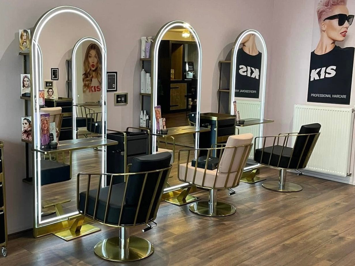 Complete luxe saloninrichting uit Engeland - Uniek design, Ophalen, 200 cm of meer, Zo goed als nieuw, 75 tot 100 cm