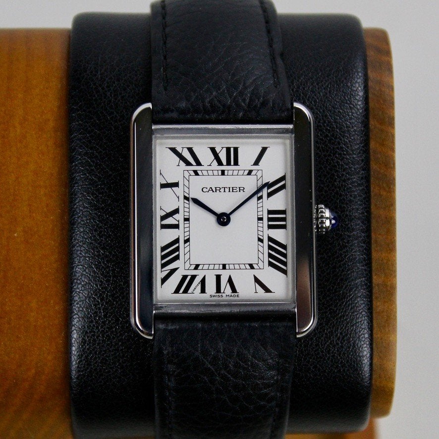 Cartier Tank Solo - WSTA0028, Overige merken, Cartier, Staal, Cartier