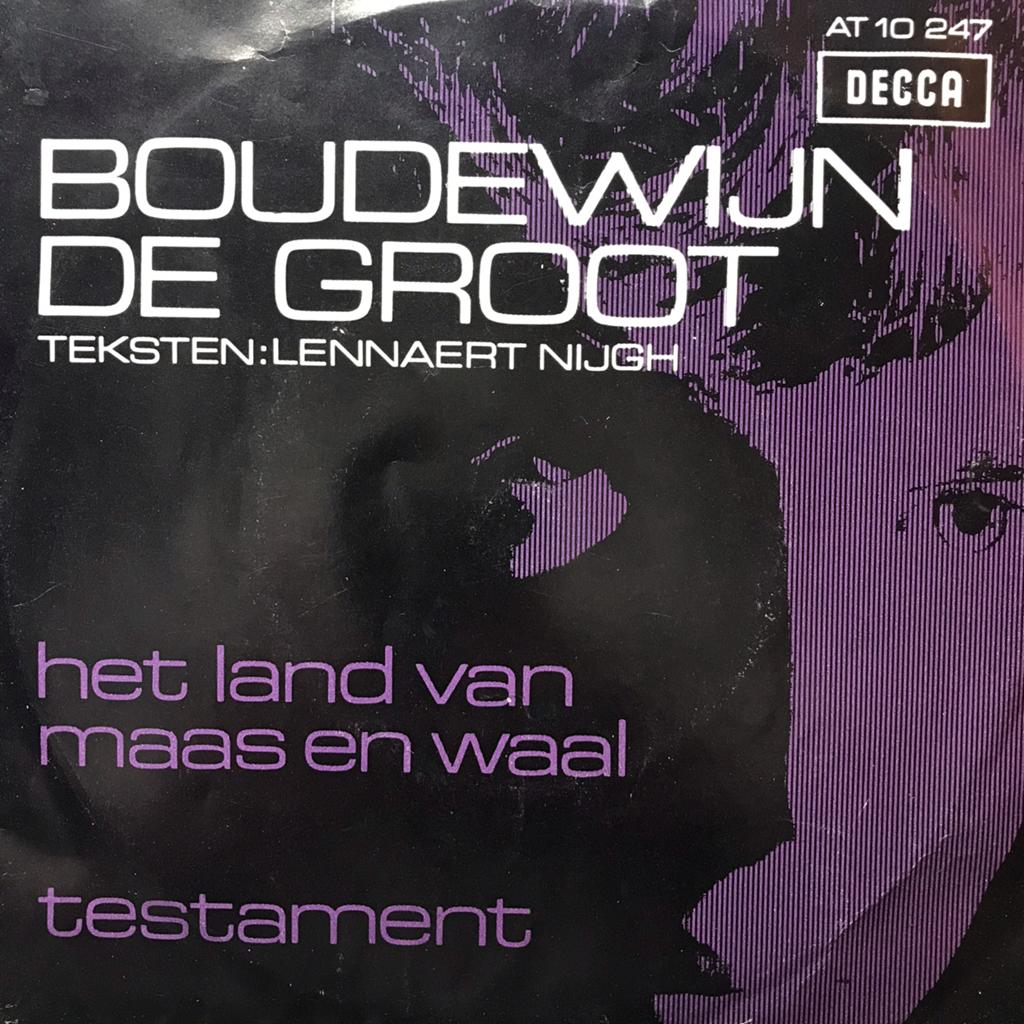 Boudewijn de Groot - Land van Maas en Waal, Cd's en Dvd's, Vinyl Singles, Ophalen of Verzenden