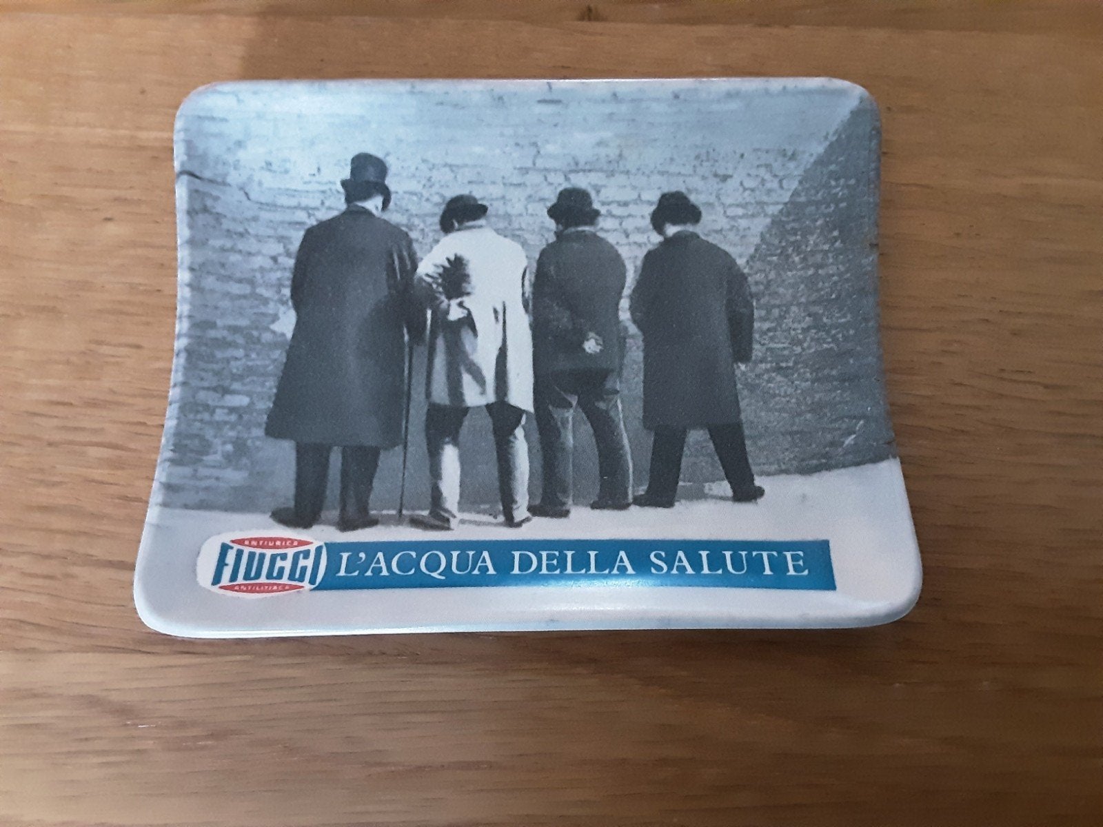 Vintage Fiuggi Asbak - L'Acqua della Salute, Ophalen of Verzenden