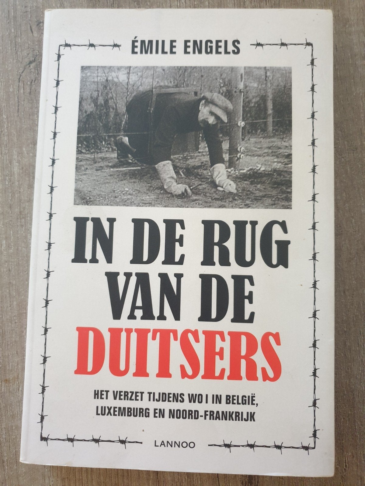 In de rug van de Duitsers - WOI verzet België/Luxemburg, Ophalen of Verzenden, Gelezen, Emile Engels