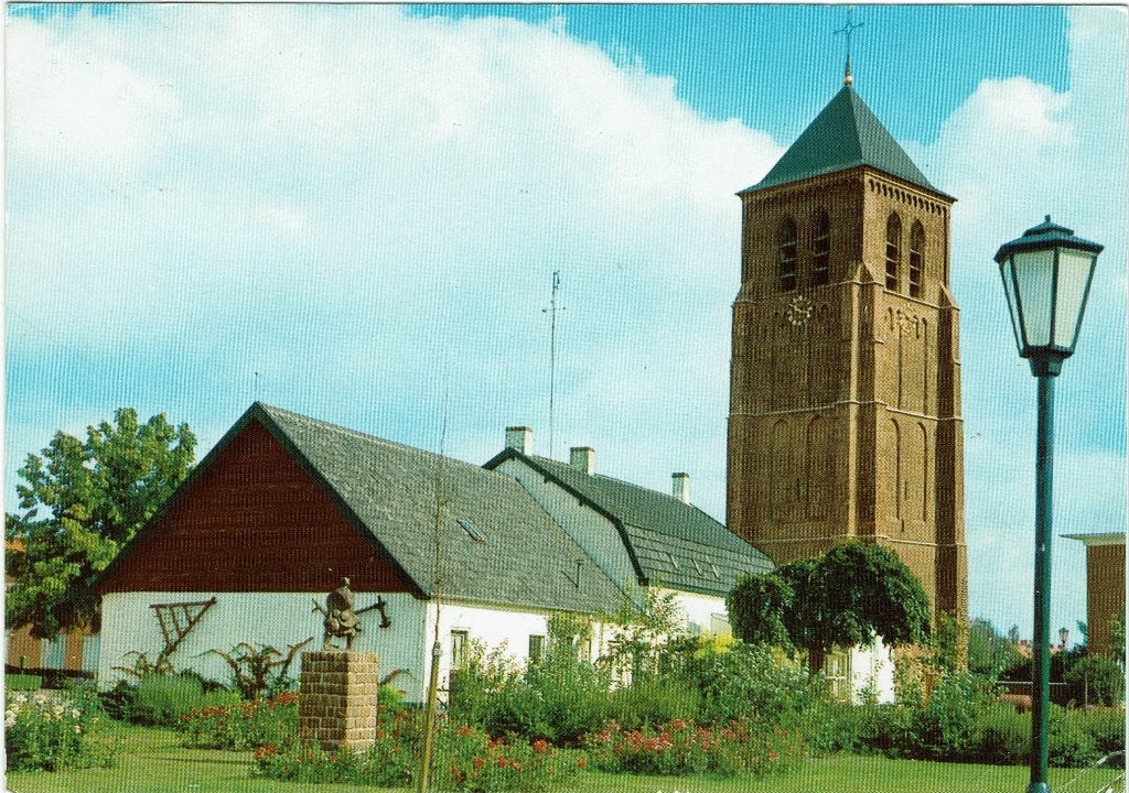 Luyksgestel – Rijt. Gelopen Hellevoetsluis 1978., Ophalen of Verzenden, 1960 tot 1980, Gelopen, Noord-Brabant