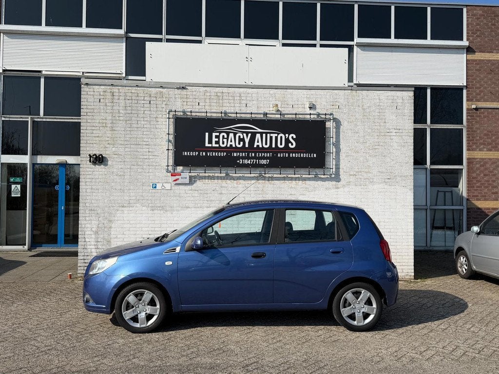 Chevrolet Aveo 1.2 16V LS - APK 03/2027 - AIRCO - RIJDT EN S, Voorwielaandrijving, Stof, 4 cilinders, Metallic lak
