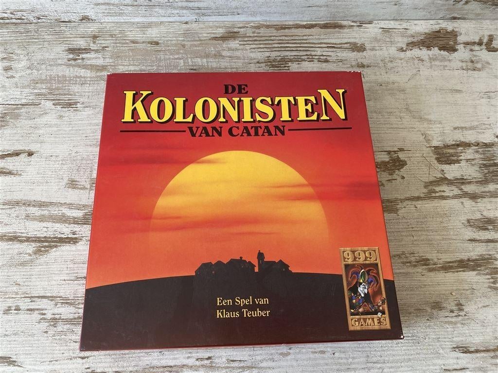 Kolonisten van Catan bassispel houten versie [s481], Verzenden, Zo goed als nieuw