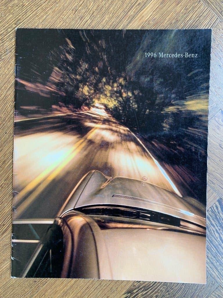 Brochure personenwagen programma Mercedes-Benz 1996 USA, Zo goed als nieuw, Mercedes-Benz, Mercedes, Ophalen of Verzenden