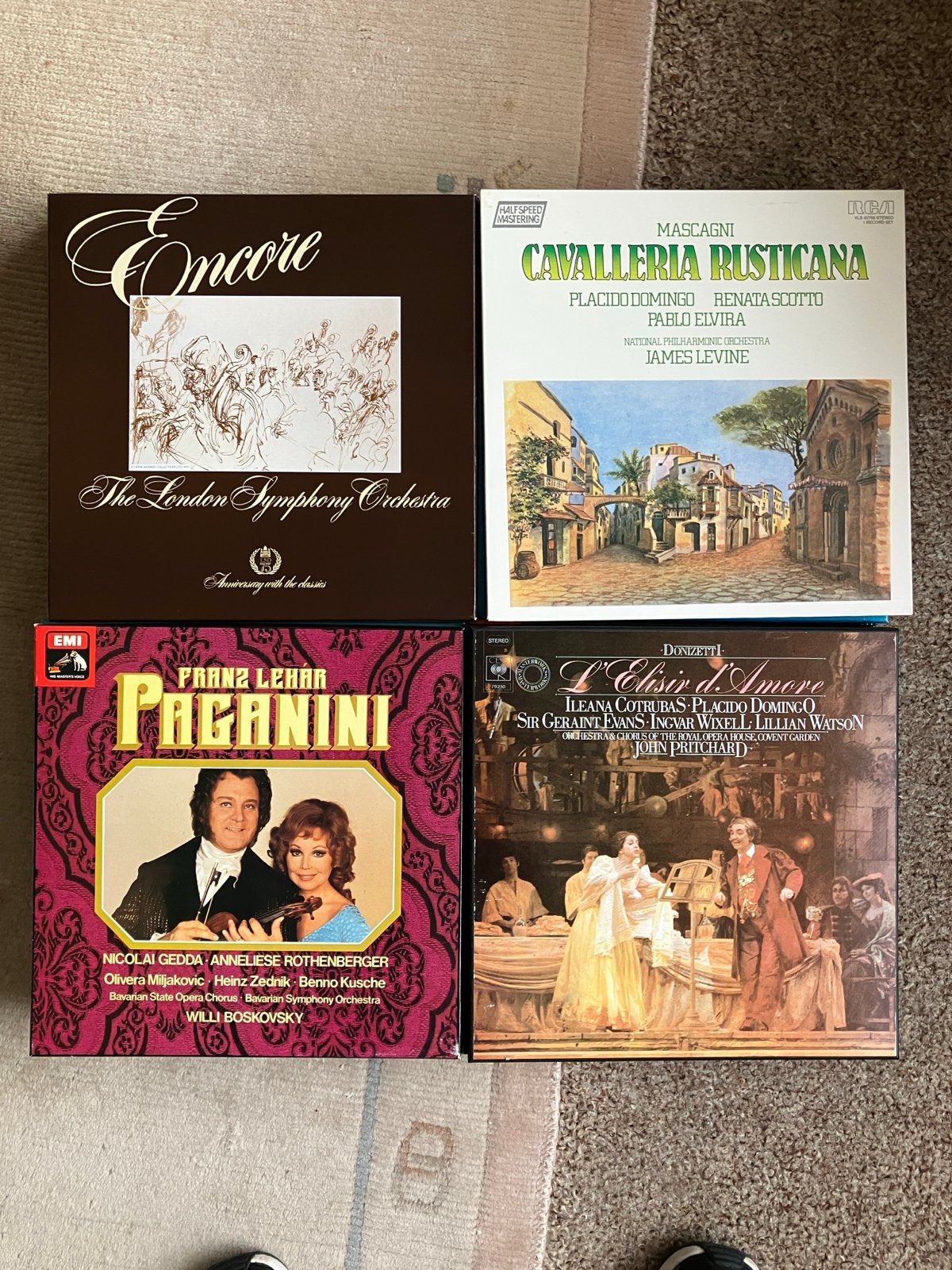 Grote collectie klassieke opera vinyl LP's - Diverse artiest, Gebruikt, Verdi, Opera of Operette, Ophalen of Verzenden