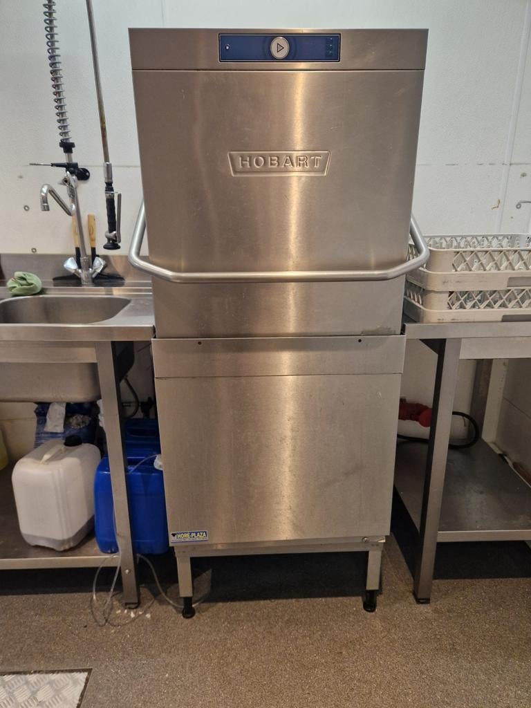 Hobart doorschuif vaatwasmachine - defect, Ophalen, 60 cm of meer, Niet werkend, Vrijstaand