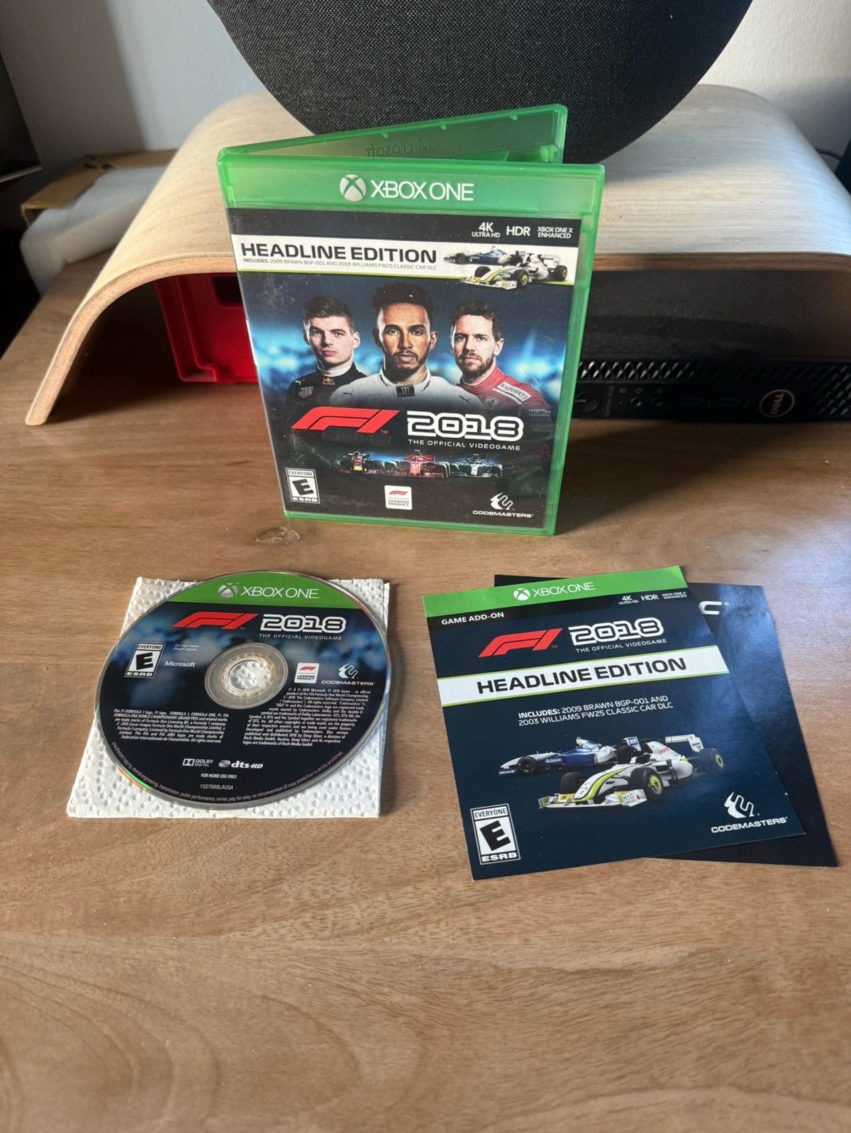 F1 2018 - Xbox One, 1 speler, Racen en Vliegen, Ophalen of Verzenden, Zo goed als nieuw