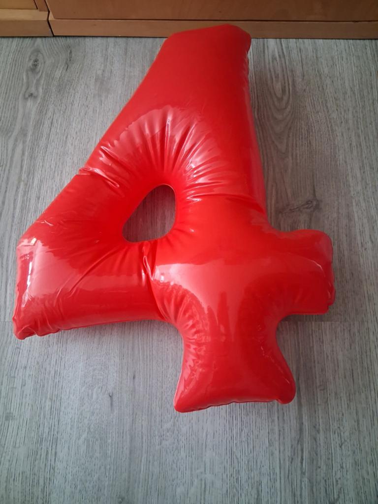 Opblaasbare cijfers, Hobby en Vrije tijd, Feestartikelen, Ophalen of Verzenden, Versiering