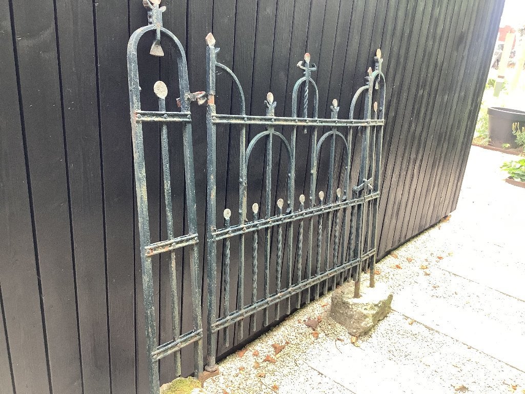Hekwerkpoort ( oud), Tuin en Terras, Tuinhekken en Hekwerk, Ophalen, Met poort, Gebruikt, Sierhekwerk