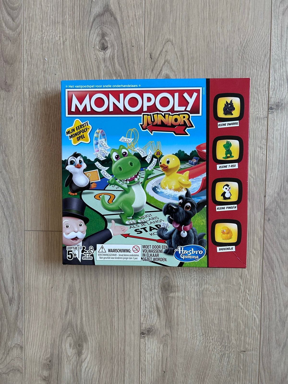 Monopoly Junior - Mijn Eerste Monopoly Spel, Drie of vier spelers, Ophalen of Verzenden, Zo goed als nieuw