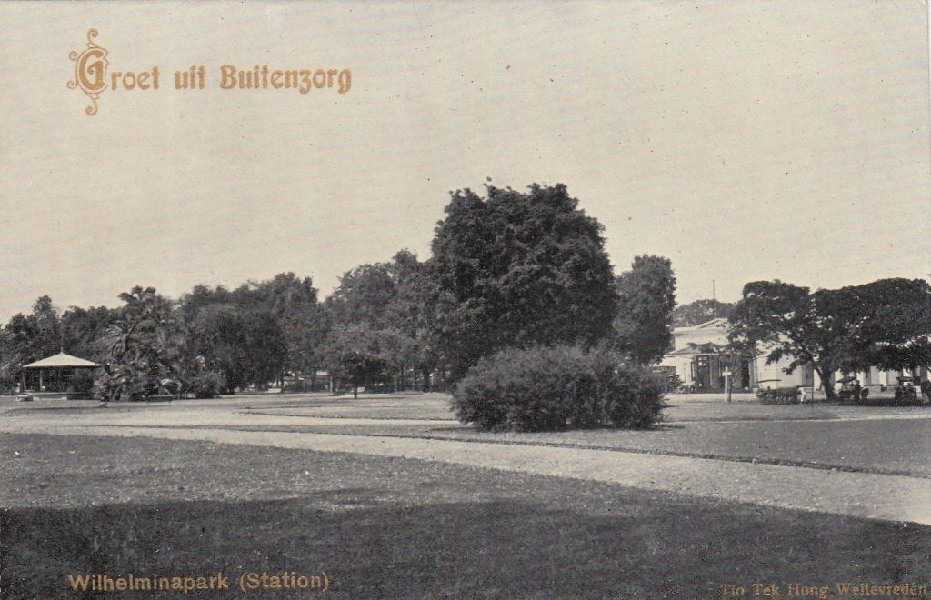 Ned.Indie - Buitenzorg - Wilhelminapark ( Station ), Verzenden, Voor 1920, Ongelopen, Buiten Europa