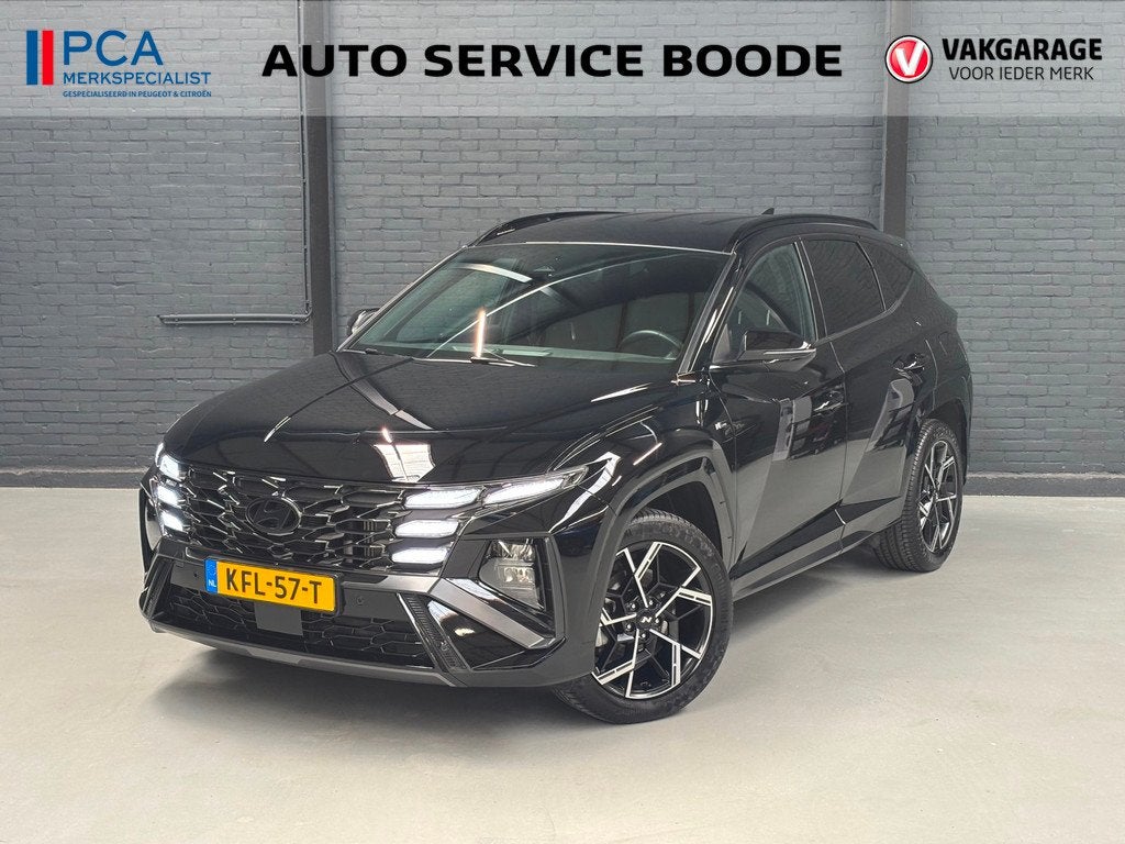 Hyundai Tucson 1.6 T-GDI MHEV N Line automaat, Auto's, Hyundai, Gebruikt, 4 cilinders, 179 pk, 1481 kg