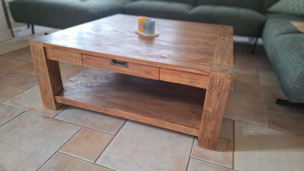 Salontafel, Huis en Inrichting, Ophalen, 100 tot 150 cm, 50 tot 100 cm, Zo goed als nieuw