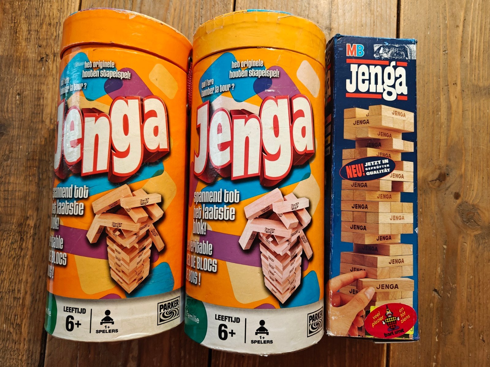 3 X Jenga., Ophalen of Verzenden, MB., MB., MB.