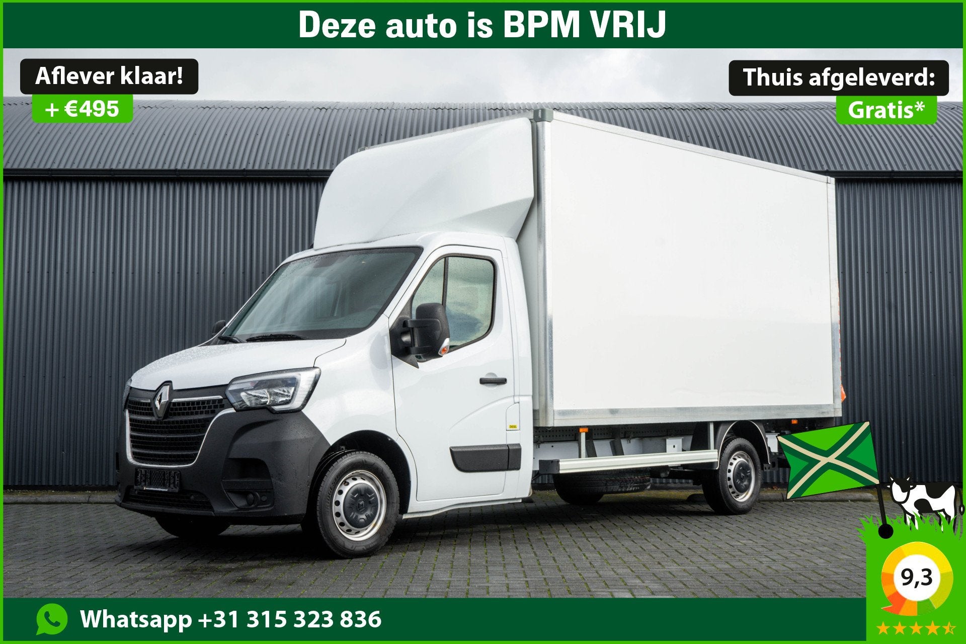 Renault Master *2.3dCi | Bakwagen met Laadklep | LED | Carpl, 145 pk, Gebruikt, 4 cilinders, Renault