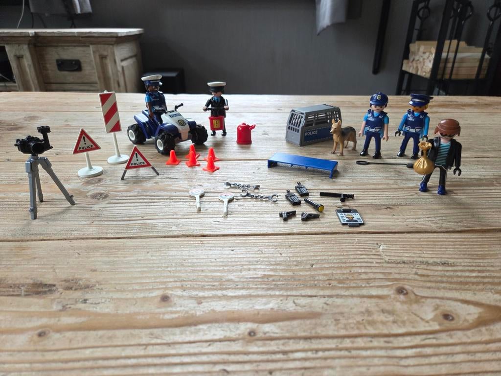 Playmobil politie set, Ophalen of Verzenden, Gebruikt
