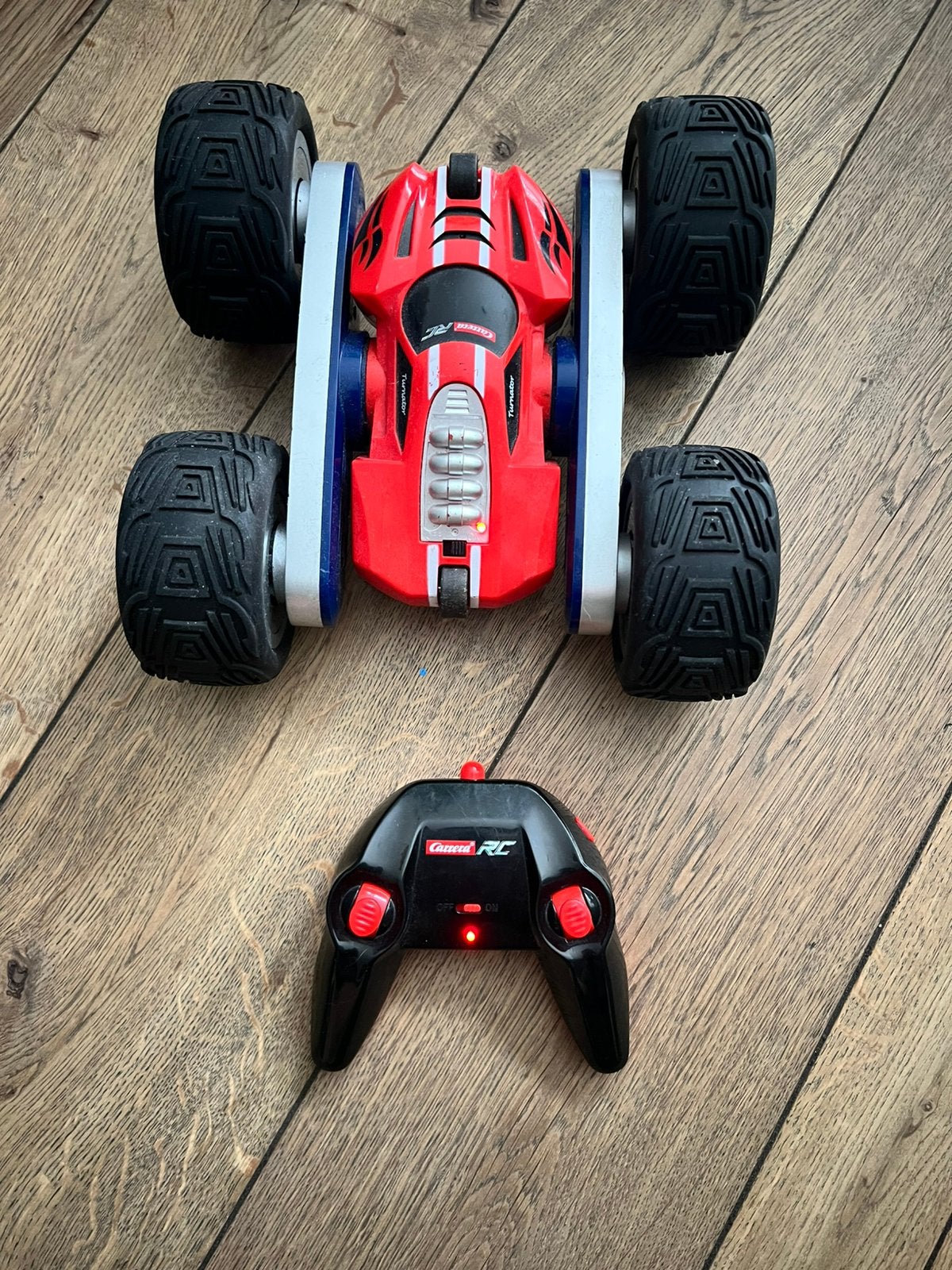 Carrera RC Turnator op afstand bestuurbare stuntauto, Ophalen of Verzenden, Zo goed als nieuw, Afstandsbediening
