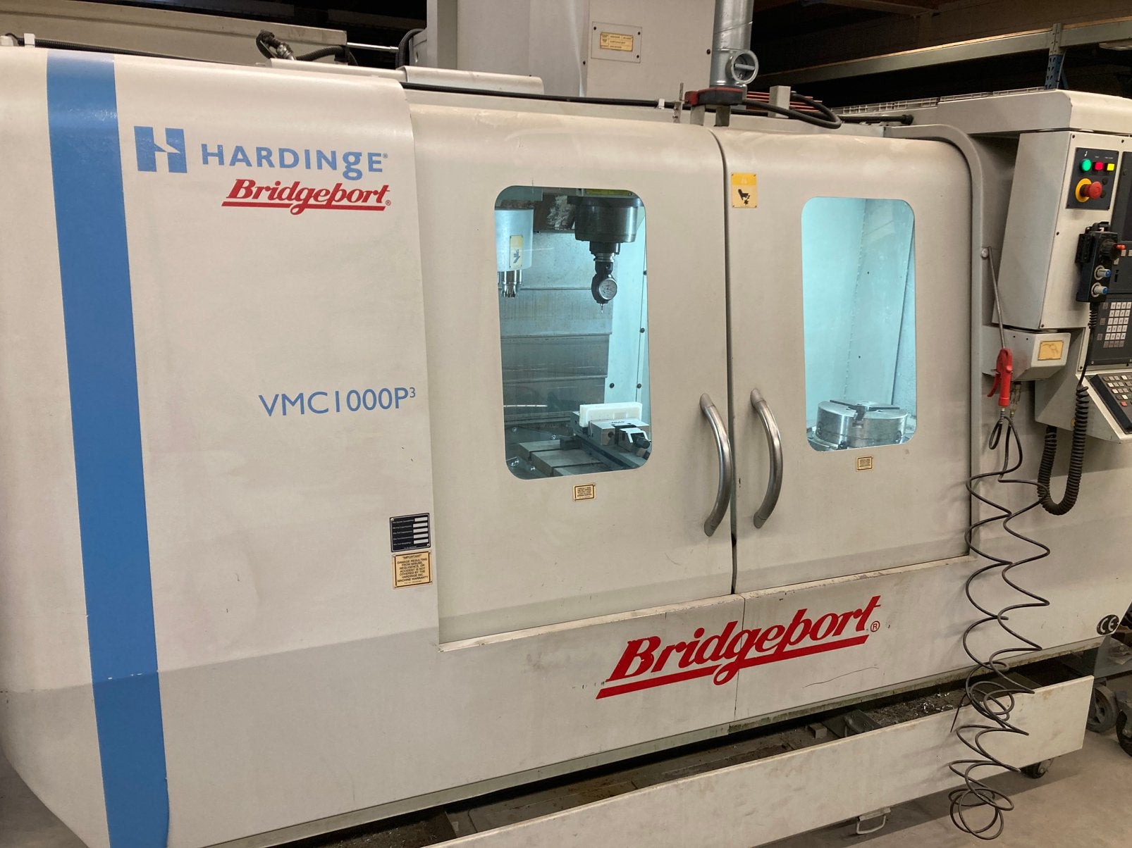 BEWERKINGSCENTRUM hardinge bridgeport vmc1000p FREESBANK, Ophalen, Gebruikt, Freesbank, 1000 mm of meer