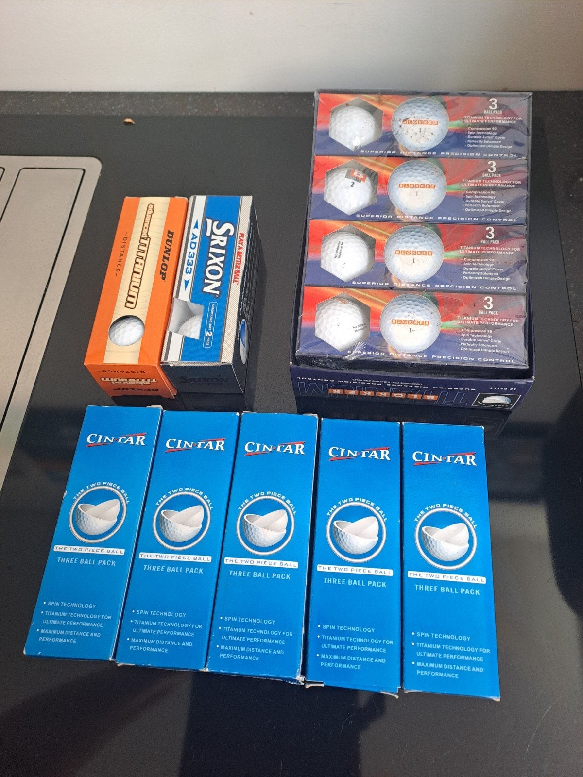Golfballen: Srixon, Dunlop en Cintar - Diverse sets, Ophalen, Nieuw, Bal(len), Overige merken