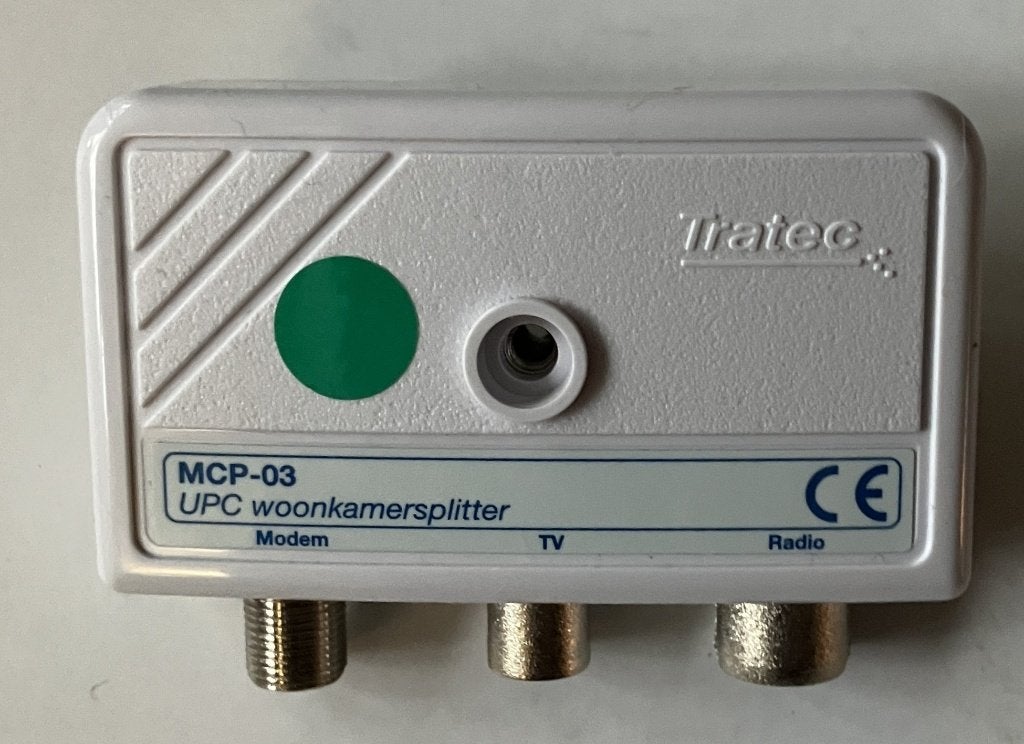 Woonkamersplitter MCP-03 {5225}, Ophalen of Verzenden, Zo goed als nieuw, Minder dan 2 meter