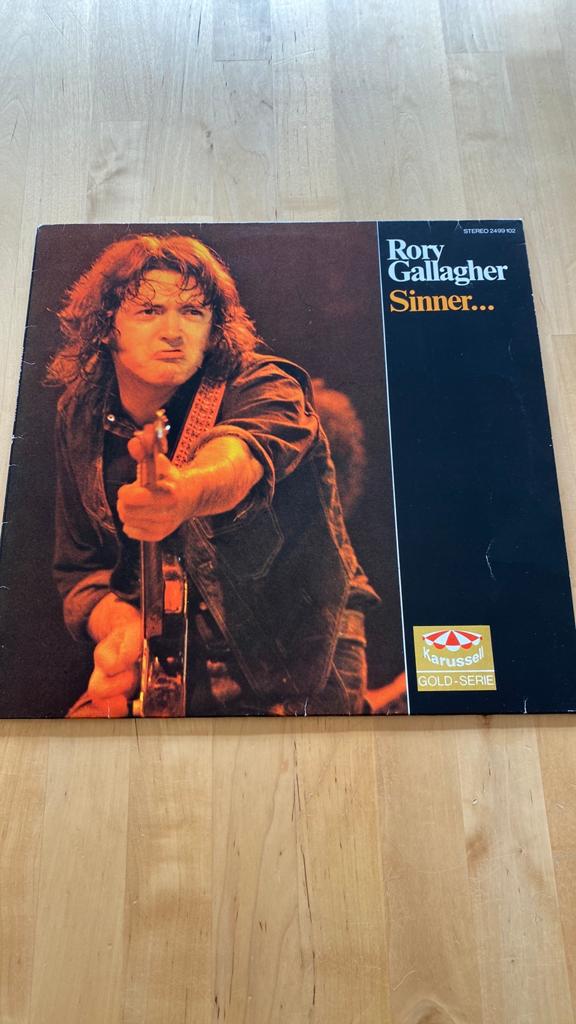 Vinyl lp Rory Gallagher - Sinner… and saint, Ophalen of Verzenden, Zo goed als nieuw, 12 inch, Poprock