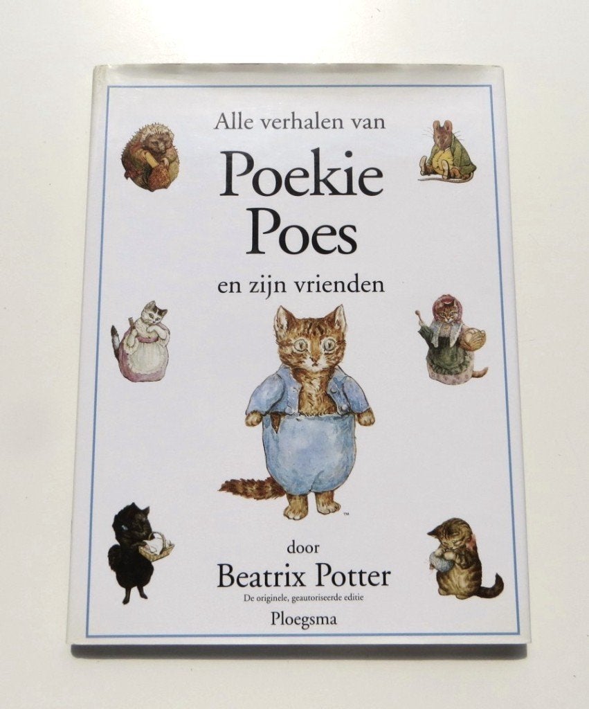 Vintage boek M4852: Alle verhalen van Poekie Poes 4+, Boeken, Ophalen of Verzenden, Zo goed als nieuw, Beatrix Potter, Prentenboek