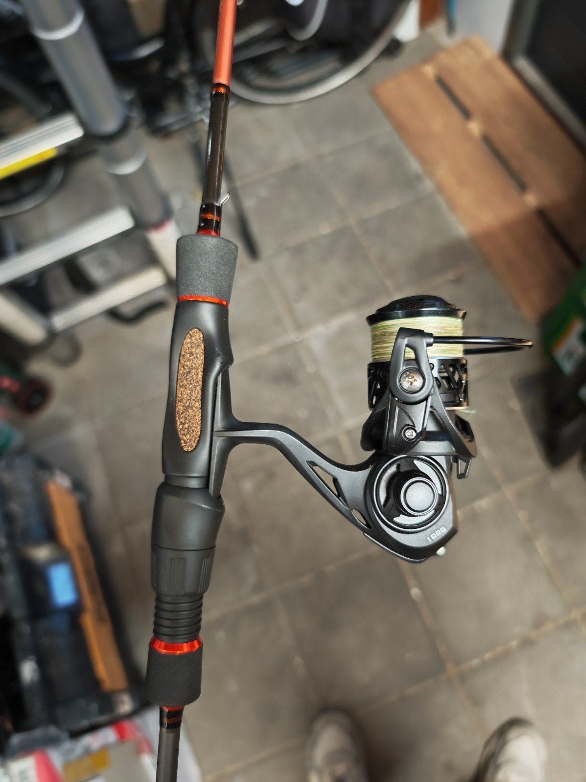 Predox Kuro Streetstick 220 UL met Kastking Zephyr 1000, Watersport en Boten, Ophalen, Zo goed als nieuw, Complete set