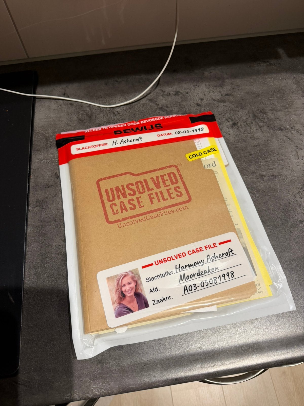 Unsolved case files harmony ashcroft, Ophalen of Verzenden, Zo goed als nieuw