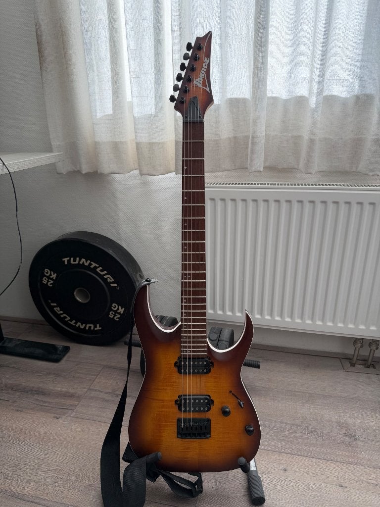 Ibanez RGA42FM-DEF, Ophalen, Zo goed als nieuw, Solid body, Ibanez