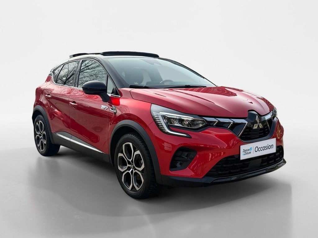 Mitsubishi ASX 1.6 HEV AT Instyle | Pano dak | Lederen bekle, Auto's, Mitsubishi, Gebruikt, 4 cilinders, Bedrijf, Hybride Elektrisch/Benzine