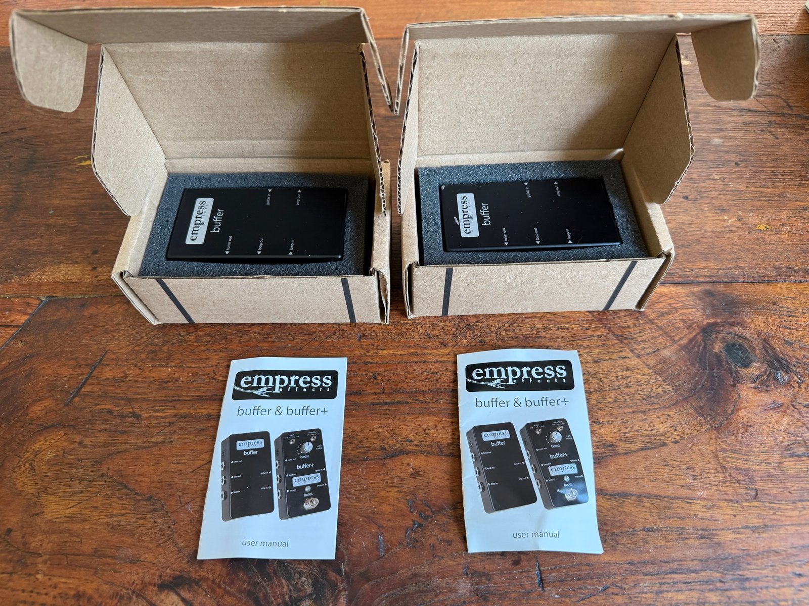 2x Empress Buffer - Upgrade voor je pedalboard!, Ophalen of Verzenden, Zo goed als nieuw, Overige typen