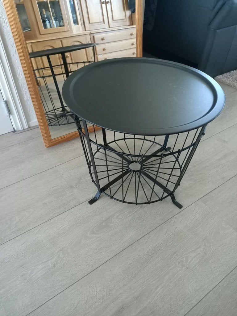 bijzet tafel, Huis en Inrichting, Minder dan 55 cm, Metaal of Aluminium, Luxe, Rond