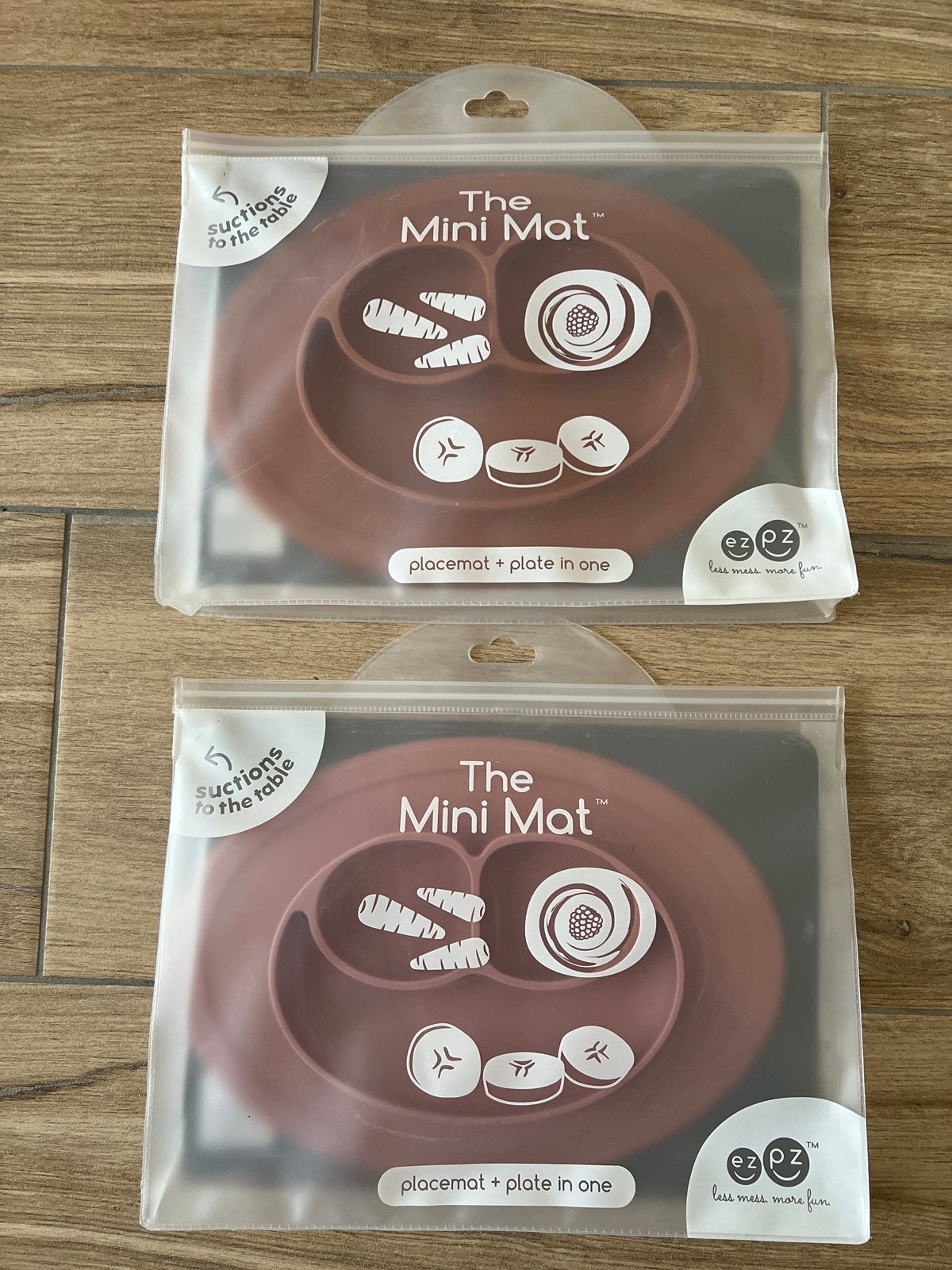 2x EZPZ The Mini Mat placemat + bord in één, Ophalen of Verzenden, Nieuw