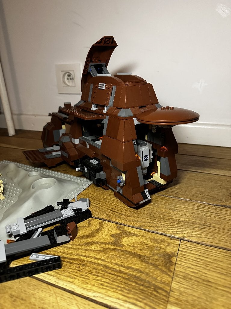 LEGO Star Wars 7662 - Trade Federation MTT + 16 Droids, Gebruikt, Star Wars, Lego, Overige typen