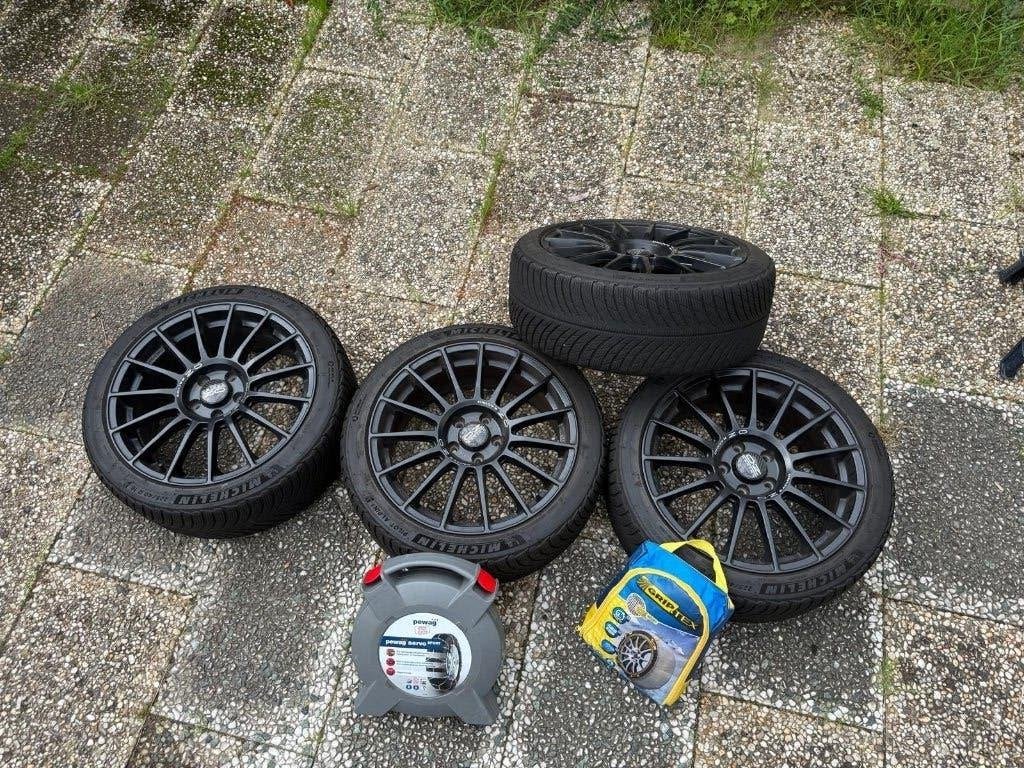 Oz racing 19 inch + 5.5/6 mm winterbanden, Ophalen, 18 inch, Gebruikt, Banden en Velgen