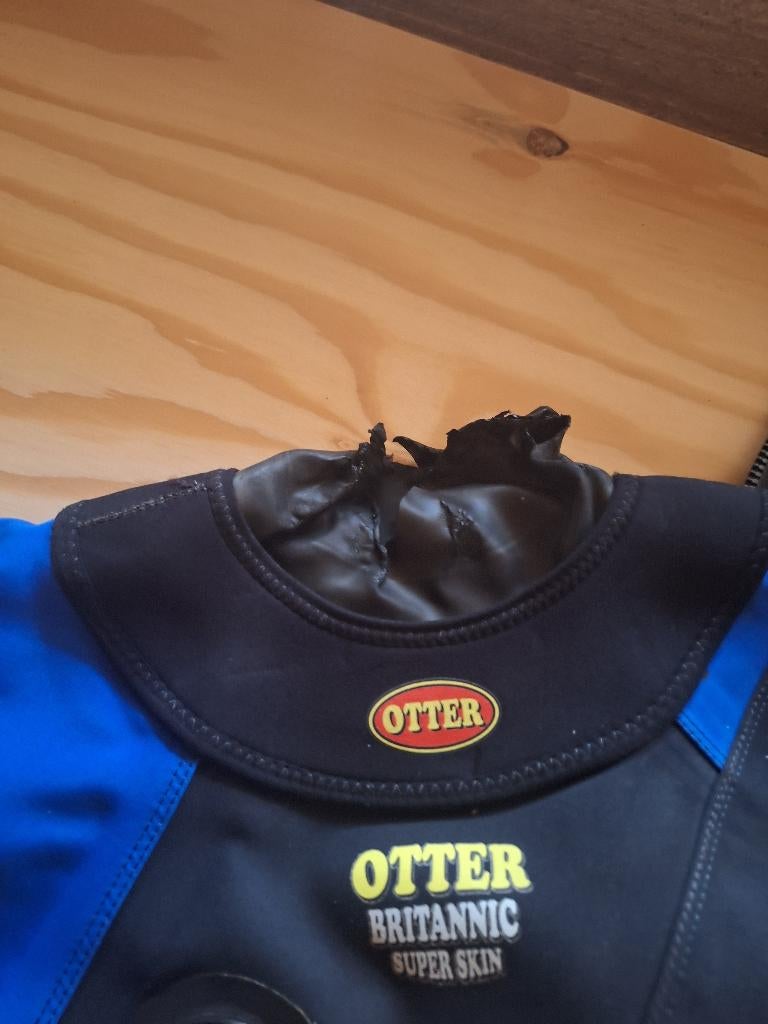 Droogpak otter, Watersport en Boten, Ophalen of Verzenden, Gebruikt, Duikpak