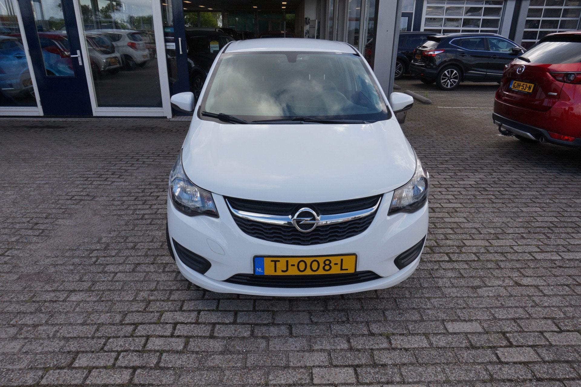 Opel KARL 1.0 ecoFLEX Edition Incl nw apk/beurt & 6 mnd 100%, Auto's, Opel, 839 kg, Stof, Wit, Origineel Nederlands