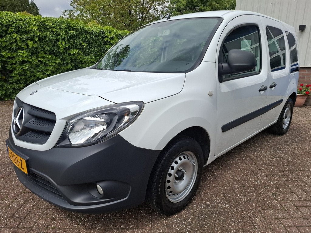 Mercedes-Benz Citan 108 CDI 6195.- EXCLUSIEF BTW 5-PERSOONS, Auto's, Mercedes-Benz, 1350 kg, Stof, Gebruikt, 82 pk
