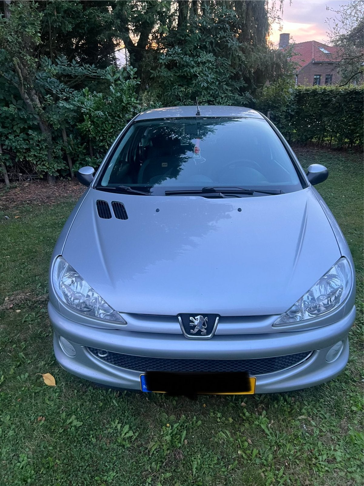 Peugeot 206 1.4 3D 2008 Grijs, Auto's, Voorwielaandrijving, 31 €/maand, 4 cilinders, Origineel Nederlands