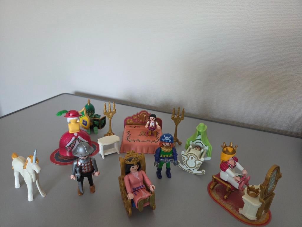 Playmobil prinses slaapkamer, Ophalen