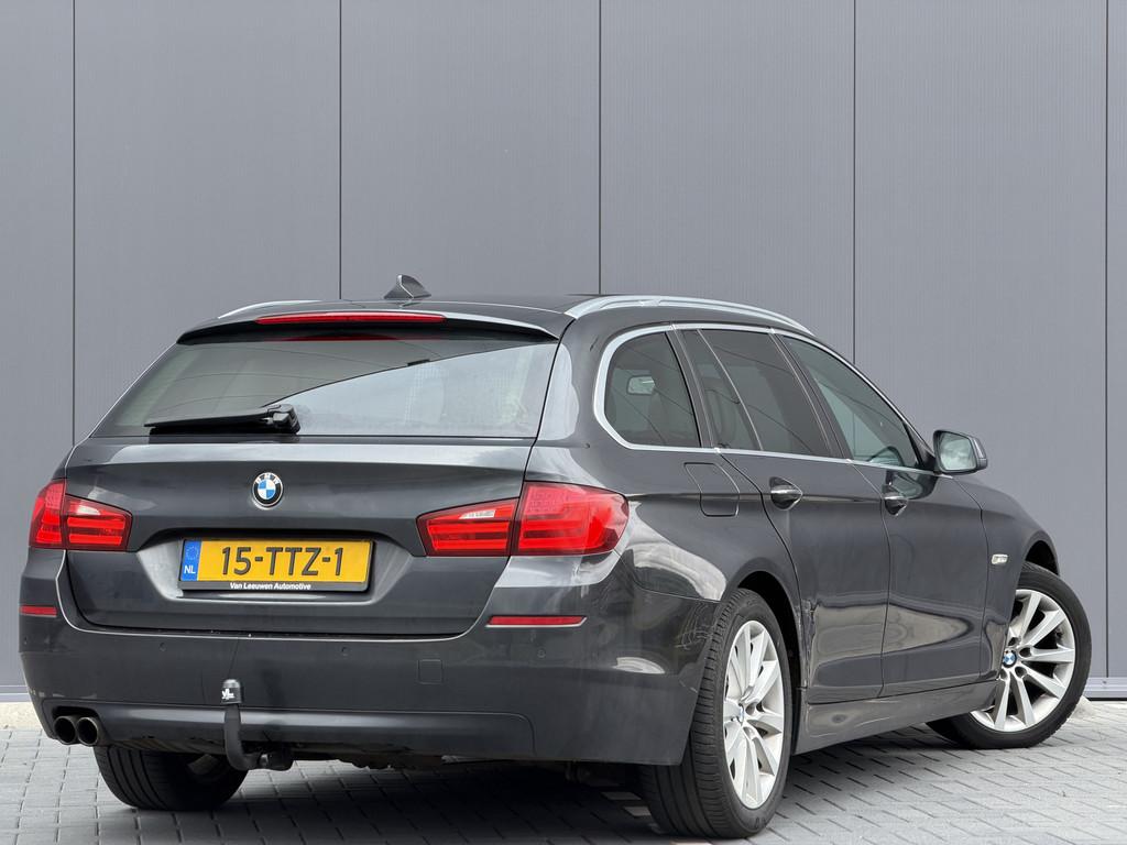 BMW 5 Serie Touring 523i High Executive | RIJKLAAR | Leder |, Auto's, BMW, Euro 5, Achterwielaandrijving, Gebruikt, 2000 kg