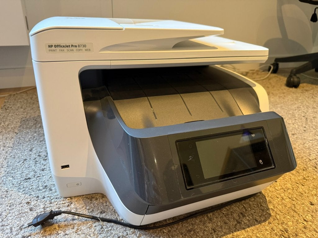 HP OfficeJet Pro 8730, Computers en Software, Printers, Ophalen, Gebruikt, HP Officejet Pro, Inkjetprinter