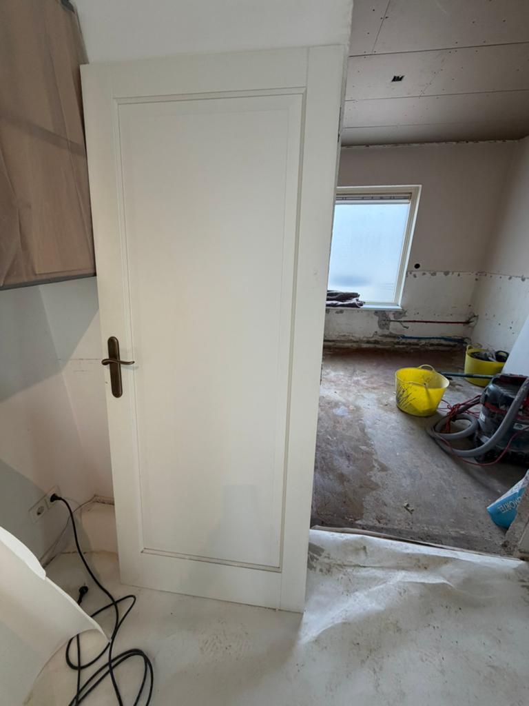 Deur 201 x 82,5 x 4 cm gratis ophalen, Ophalen, Gebruikt, 80 tot 100 cm, Binnendeur